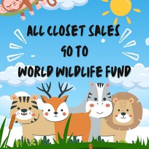 All Closet Sales Go To the World Wildlife Fund!